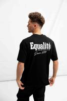 Equalité Racing Club Oversized T-Shirt Heren Zwart - Maat XXS - Kleur: Zwart | Soccerfanshop - thumbnail