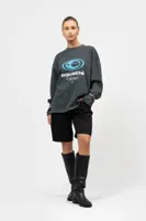 Equalité Elan Oversized Longsleeve Dames Donkergrijs - Maat XS - Kleur: Donkergrijs | Soccerfanshop