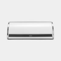Brabantia broodtrommel met schuif wit