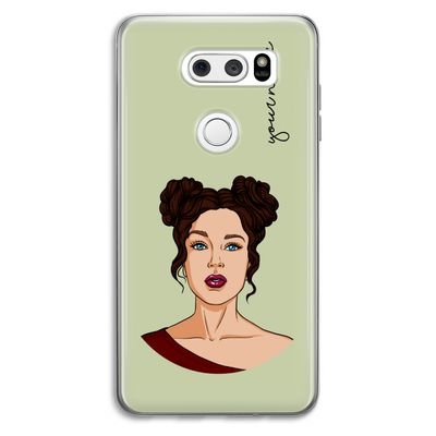 Pop-Art Creator: LG V30 Transparant Hoesje