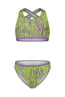 B.Nosy Meisjes bikini AOP - Active zebra groen