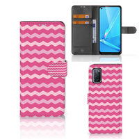 OPPO A72 | OPPO A52 Telefoon Hoesje Waves Pink