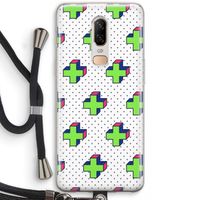 8-bit N°10: OnePlus 6 Transparant Hoesje met koord