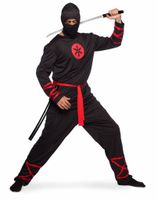 Heren verkleedkostuum Ninja - thumbnail