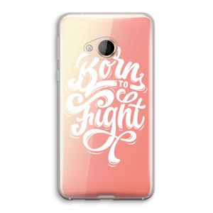 Born to Fight: HTC U Play Transparant Hoesje