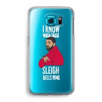 Sleigh Bells Ring: Samsung Galaxy S6 Transparant Hoesje