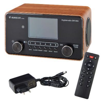 Albrecht DR 865 Senior DAB+ en FM radio OUTLET MODEL Albrecht DR 865 Senior DAB+ en FM radio OUTLET MODEL