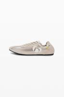 Retro leren sneakers - WHITE - 37
