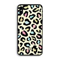 Leopard pattern: iPhone XS Biologisch afbreekbaar hoesje