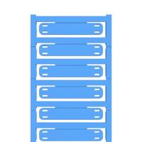 Weidmüller 2602730000 SFX-DT 11/60 MC NE BL Apparaatmarkering Markeringsvlak: 11 x 44 mm Blauw Aantal markeringen: 60 60 stuk(s)