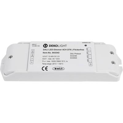 Deko Light 843343 LED-transformator Constante spanning 12 - 48 V/DC Dimbaar 1 stuk(s)