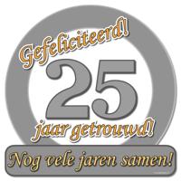 Kroonschild-speciaal-25 jr getrouwd - thumbnail