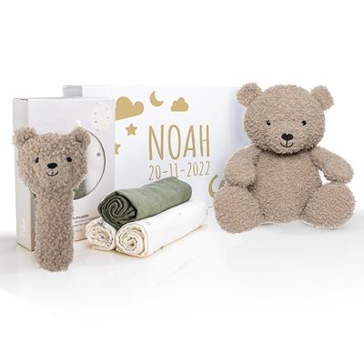 'Kraamcadeau Jongen Groen'| Luxe cadeaus voor elk moment 'Kraamcadeau Jongen Groen'| Luxe cadeaus voor elk moment