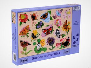 Garden Butterflies Puzzel 1000 Stukjes