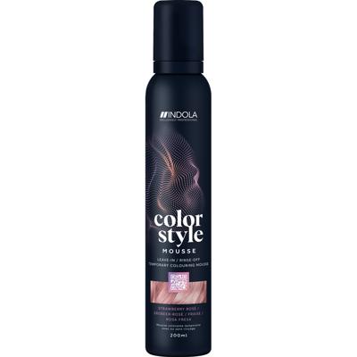 Indola Profession Color Style Mousse Strawberry Rose 200ml
