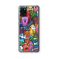 Vexx Mixtape: Samsung Galaxy A31 Transparant Hoesje Vexx Mixtape: Samsung Galaxy A31 Transparant Hoesje