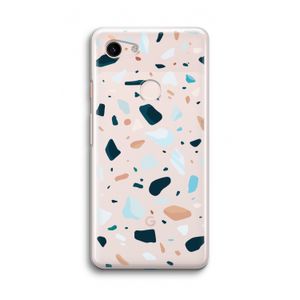 Terrazzo N°13: Google Pixel 3 Transparant Hoesje