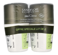 Sanoflore 24H Citrus Deodorant Duo Set 100 ml Sanoflore 24H Citrus Deodorant Duo Set 100 ml