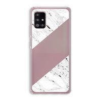 Biggest stripe: Samsung Galaxy A51 5G Transparant Hoesje