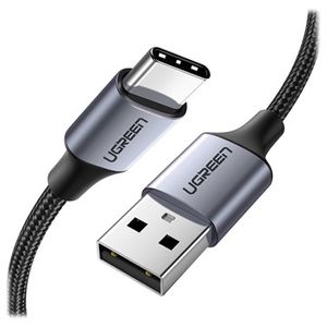 Ugreen Quick Charge 3.0 USB-C Kabel - 3A, 2m - Grijs