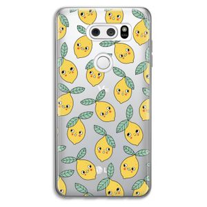 Citroenen: LG V30 Transparant Hoesje