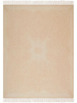 ETRO HOME couverture à motif en jacquard - Tons neutres