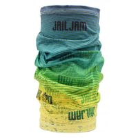 Jail jam Nekwarmer Tube polyester/elastaan groen maat one-size