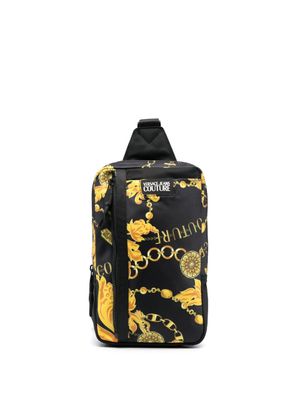 Versace Jeans Couture sac banane à imprimé Chain Couture - Noir Versace Jeans Couture sac banane à imprimé Chain Couture - Noir