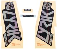 ROCKSHOX decor set "signatur series" decal set rs lyrik ult. rainbow