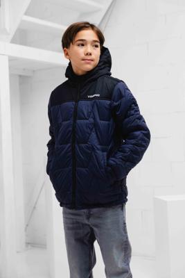 Vingino Tjay Jas Kids Donkerblauw - Maat 140 - Kleur: Donkerblauw | Soccerfanshop