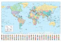 Poster Harper Collins - World Map 21 91,5x61cm