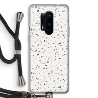 Terrazzo N°14: OnePlus 8 Pro Transparant Hoesje met koord