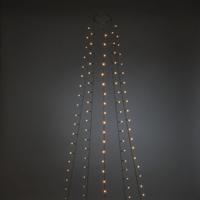 Konstsmide 6487-870 LED-boommantel Binnen Energielabel: E (A - G) werkt op stekkernetvoeding Aantal lampen 200 LED Barnsteen Verlichte lengte: 1.8 m - thumbnail
