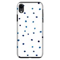 Blauwe stippen: iPhone XR Tough Case
