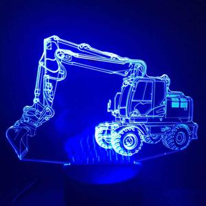 3D LED LAMP - GRAAFMACHINE 3 - Ontwerp-zelf.nl