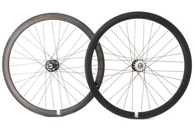 Weinmann G42 Fixed Gear Wielset - Zwart Weinmann G42 Fixed Gear Wielset - Zwart
