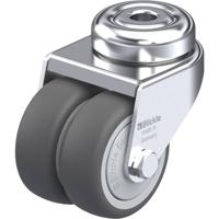 Blickle LMDA-PATH 50KF Dubbel zwenkwiel Wieldiameter: 50 mm Draagvermogen (max.): 80 kg 1 stuk(s)