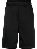 Lanvin short de sport à logo brodé - Noir