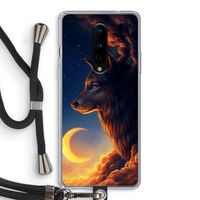 Night Guardian: OnePlus 8 Transparant Hoesje met koord