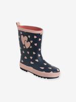 Rubberen regenlaars met print voor kinderen blauw, bedrukt