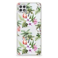 Samsung Galaxy A22 5G | TPU Hoesje | Flamingo Palms