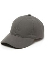 A.P.C. casquette à logo Charlie brodé - Gris