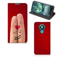 Nokia 3.4 Hippe | Standcase | Liefde - Origineel Romantisch Cadeau