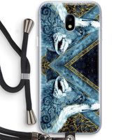 Golden Fox: Samsung Galaxy J3 (2017) Transparant Hoesje met koord