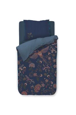Pip Studio Dekbedovertrekset Buenas Noches Donkerblauw 140x220cm