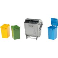 BRUDER Garbage can set schaalmodel onderdeel en -accessoire - thumbnail