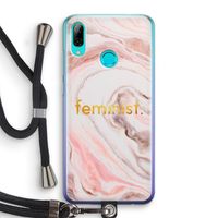 Feminist: Huawei P Smart (2019) Transparant Hoesje met koord