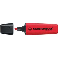 Markeerstift stabilo boss 70/48 echt rood