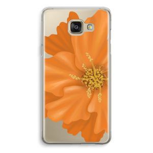 Orange Ellila flower: Samsung Galaxy A5 (2016) Transparant Hoesje