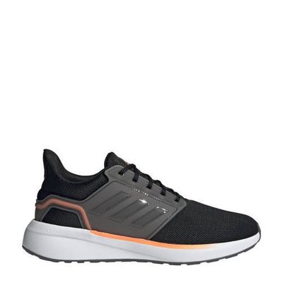 adidas Performance EQ 19 hardloopschoenen zwart/grijs/oranje